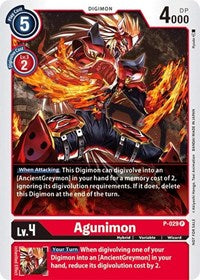 BT04: Agunimon - P-029 (Great Legend Power Up Pack) | Shuffle n Cut Hobbies & Games