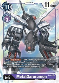 BT04: MetalGarurumon - P-027 (Great Dash Pack) | Shuffle n Cut Hobbies & Games
