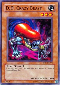 D.D. Crazy Beast [DR1-EN074] Common | Shuffle n Cut Hobbies & Games