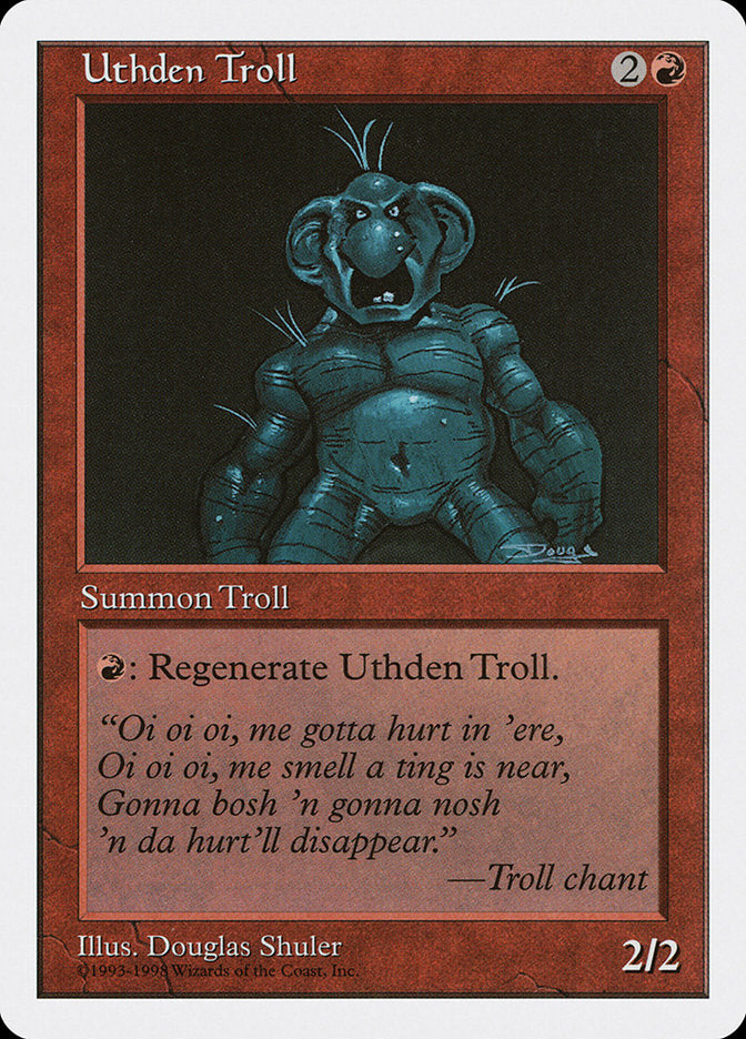 Uthden Troll [Anthologies] | Shuffle n Cut Hobbies & Games