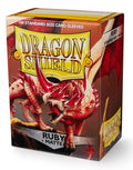 Dragon Shield 100ct MATTE standard Sleeves - Ruby