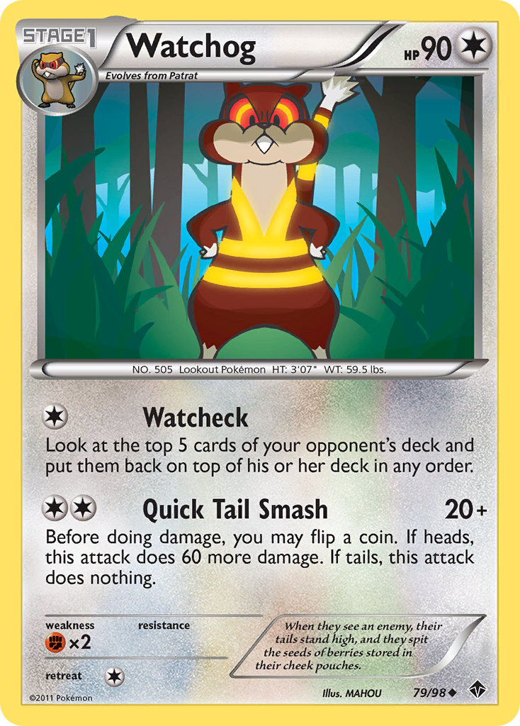 Watchog (79/98) [Black & White: Emerging Powers] | Shuffle n Cut Hobbies & Games