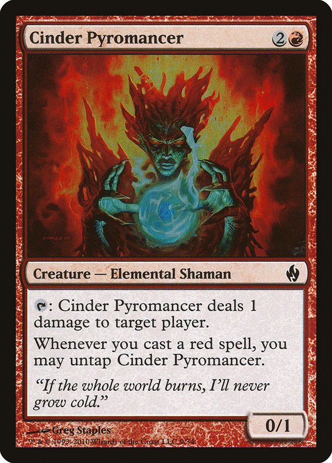 Cinder Pyromancer [Premium Deck Series: Fire and Lightning] | Shuffle n Cut Hobbies & Games