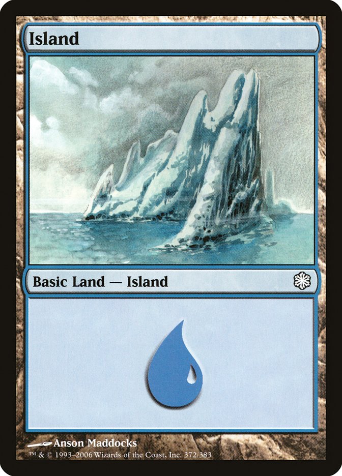 Island (372) [Coldsnap Theme Decks] | Shuffle n Cut Hobbies & Games