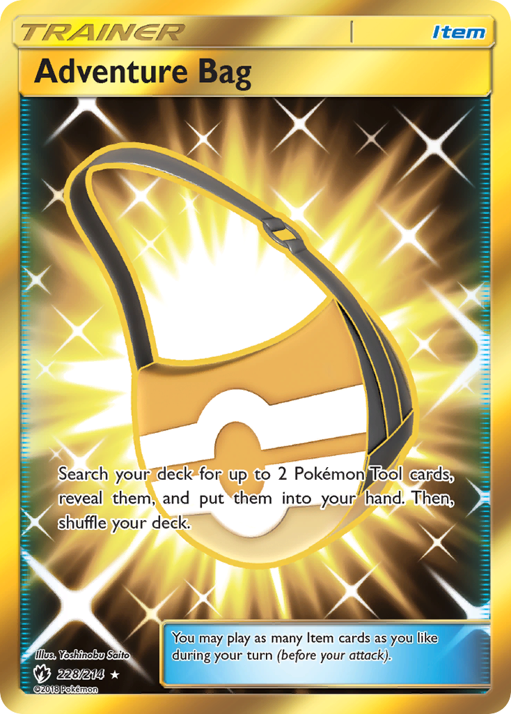 Adventure Bag (228/214) [Sun & Moon: Lost Thunder] | Shuffle n Cut Hobbies & Games