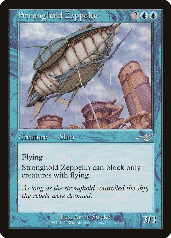 Stronghold Zeppelin [Nemesis] | Shuffle n Cut Hobbies & Games