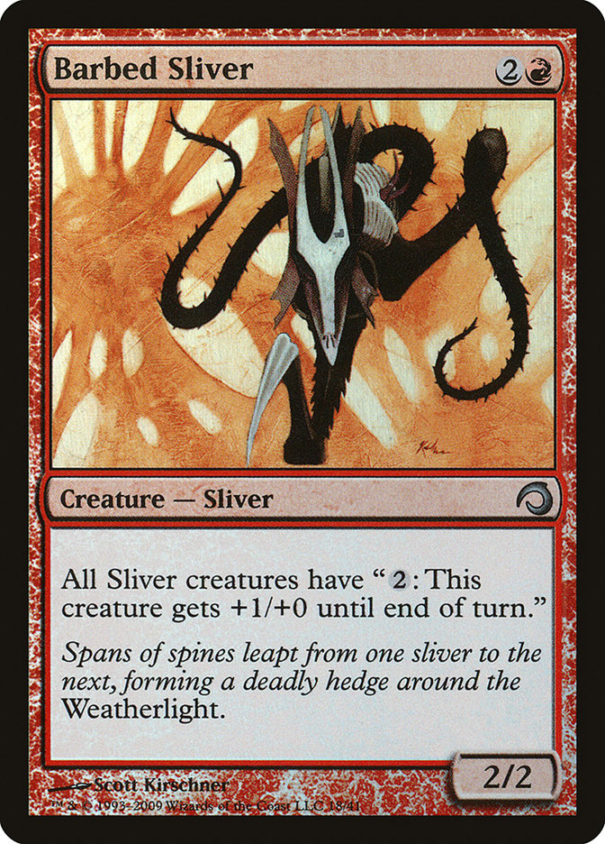 Barbed Sliver [Premium Deck Series: Slivers] | Shuffle n Cut Hobbies & Games