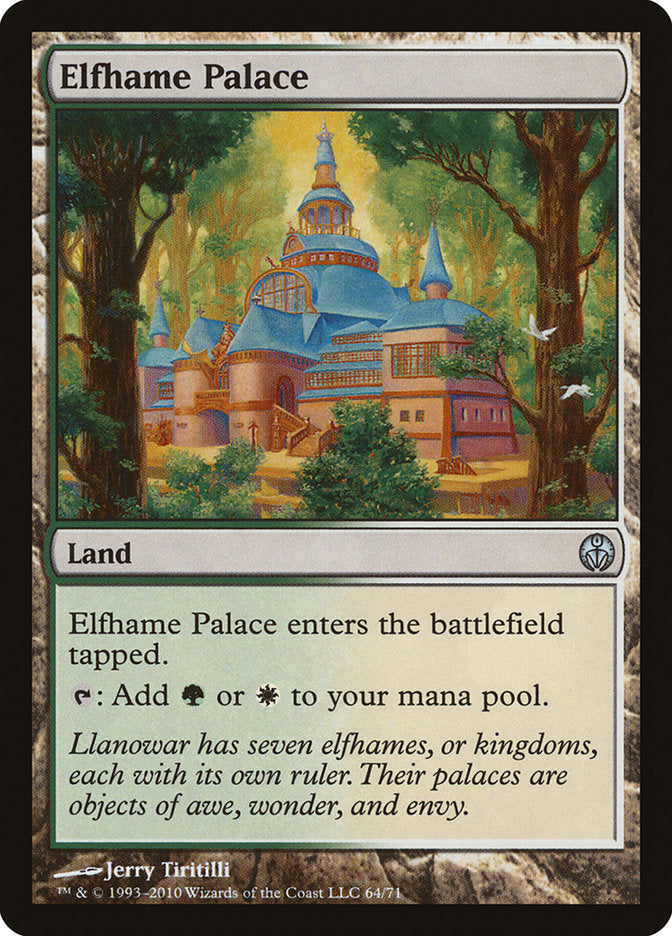 Elfhame Palace [Duel Decks: Phyrexia vs. the Coalition] | Shuffle n Cut Hobbies & Games
