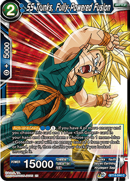 SS Trunks, Fully-Powered Fusion (BT14-044) [Cross Spirits] | Shuffle n Cut Hobbies & Games