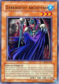 Darkbishop Archfiend [DR1-EN231] Common | Shuffle n Cut Hobbies & Games