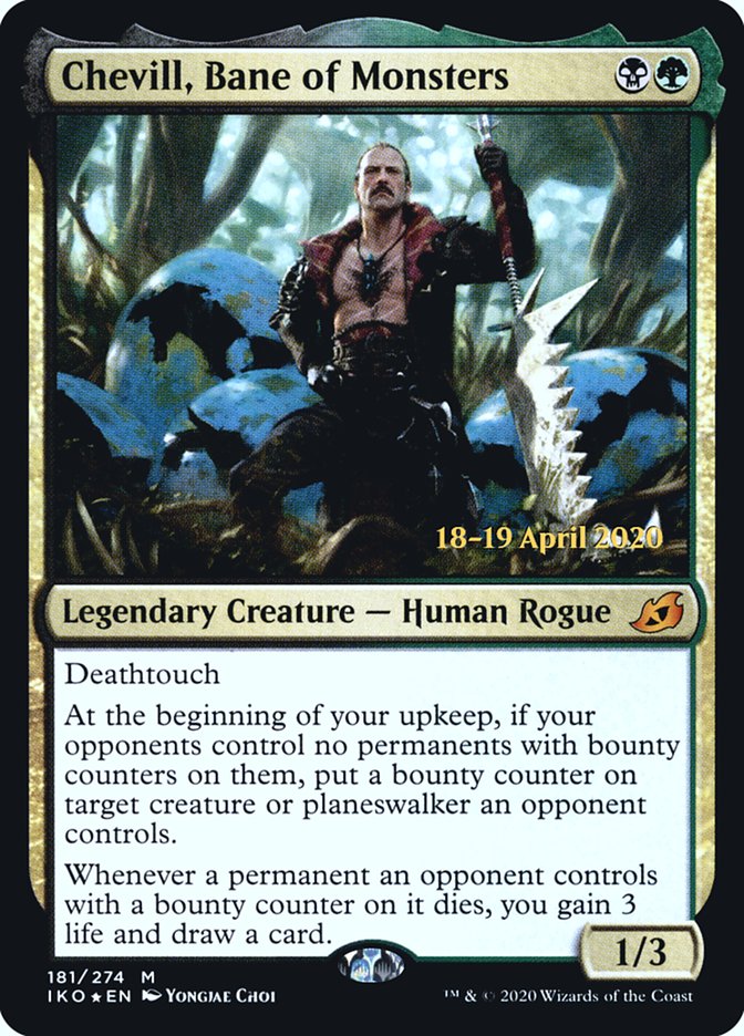 Chevill, Bane of Monsters [Ikoria: Lair of Behemoths Prerelease Promos] | Shuffle n Cut Hobbies & Games