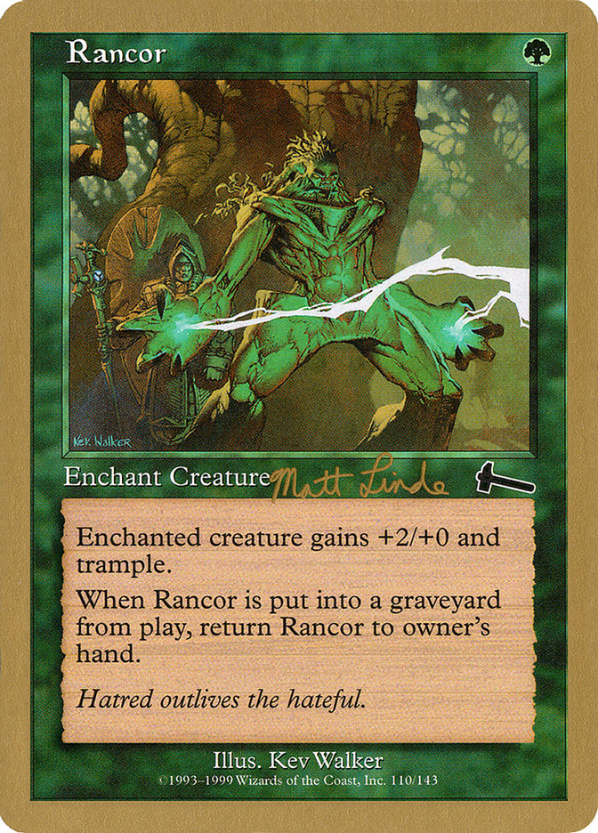 Rancor (Matt Linde) [World Championship Decks 1999] | Shuffle n Cut Hobbies & Games