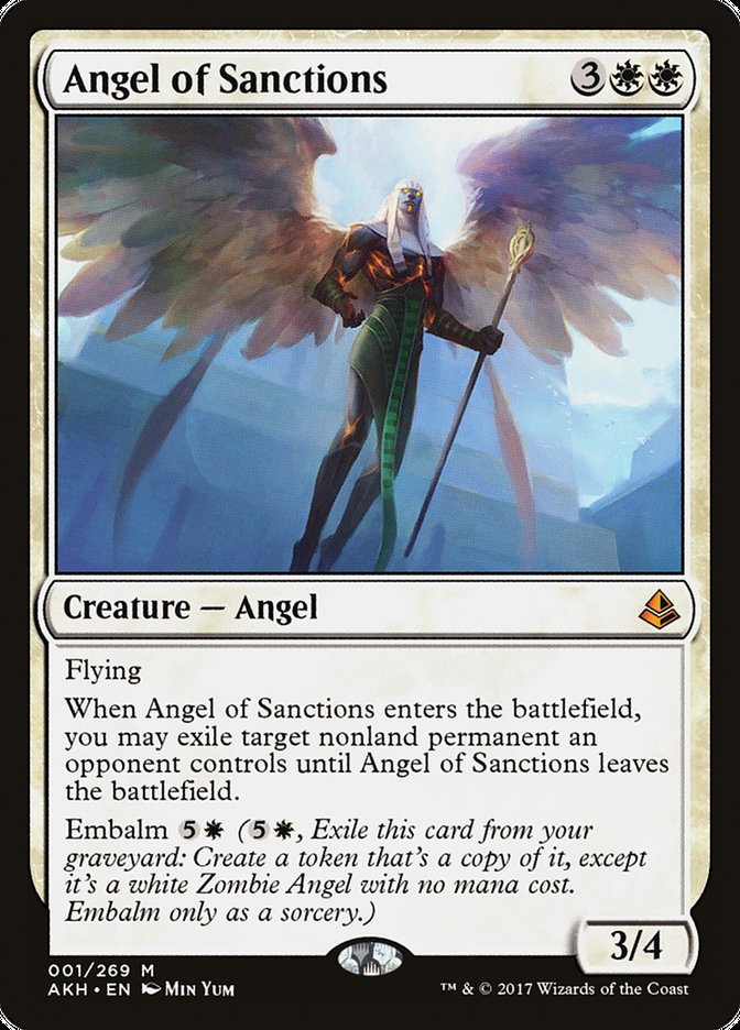 Angel of Sanctions [Amonkhet] | Shuffle n Cut Hobbies & Games