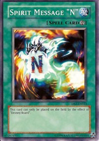Spirit Message "N" [DB2-EN023] Common | Shuffle n Cut Hobbies & Games