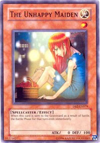 The Unhappy Maiden [DB2-EN079] Common | Shuffle n Cut Hobbies & Games
