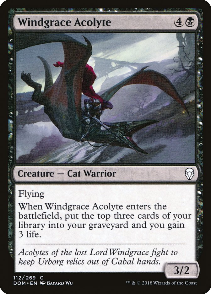 Windgrace Acolyte [Dominaria] | Shuffle n Cut Hobbies & Games