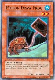 Poison Draw Frog [CRV-EN028] Common | Shuffle n Cut Hobbies & Games