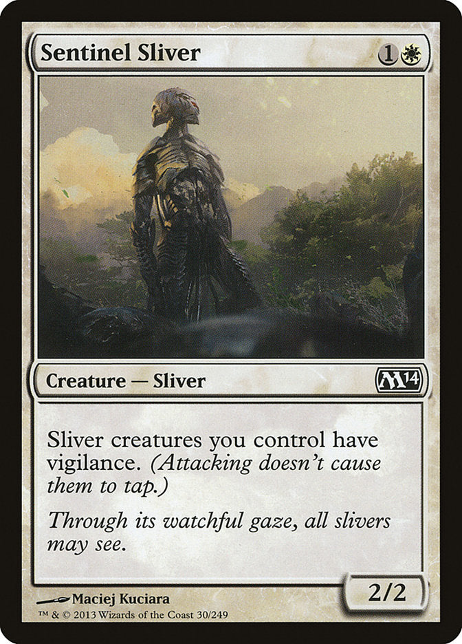 Sentinel Sliver [Magic 2014] | Shuffle n Cut Hobbies & Games