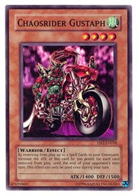 Chaosrider Gustaph [DR2-EN018] Super Rare | Shuffle n Cut Hobbies & Games