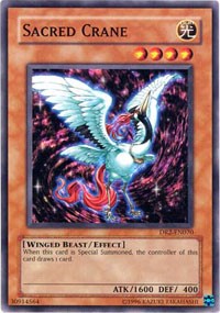 Sacred Crane [DR2-EN070] Common | Shuffle n Cut Hobbies & Games