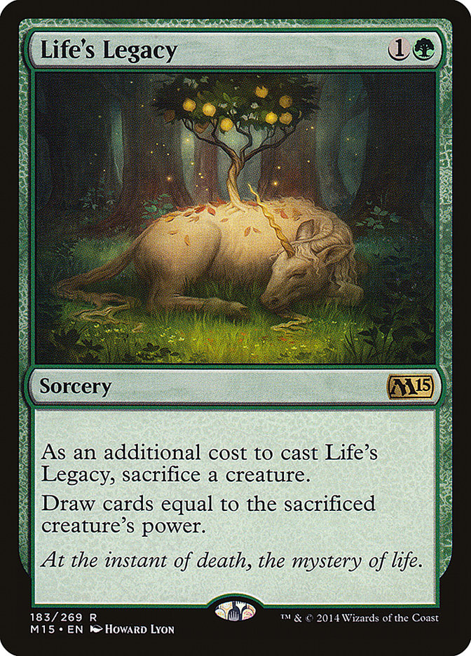 Life's Legacy [Magic 2015] | Shuffle n Cut Hobbies & Games