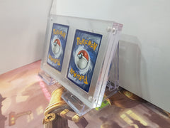 Magnetic Card Stand - Double [22mm(D) x 170mm (W) x 100mm (H)] | Shuffle n Cut Hobbies & Games
