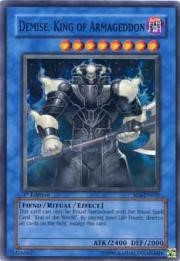 Demise, King of Armageddon [SOI-EN035] Super Rare | Shuffle n Cut Hobbies & Games