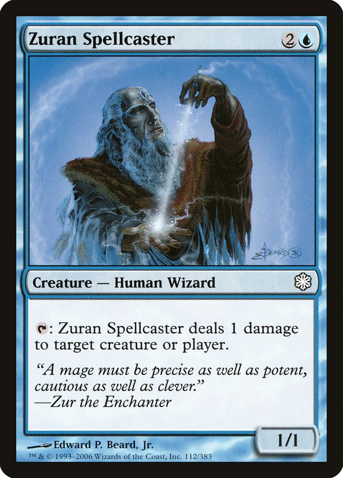 Zuran Spellcaster [Coldsnap Theme Decks] | Shuffle n Cut Hobbies & Games