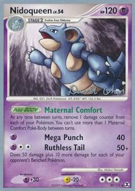 Nidoqueen LV.54 (30/111) (Stallgon - David Cohen) [World Championships 2009] | Shuffle n Cut Hobbies & Games