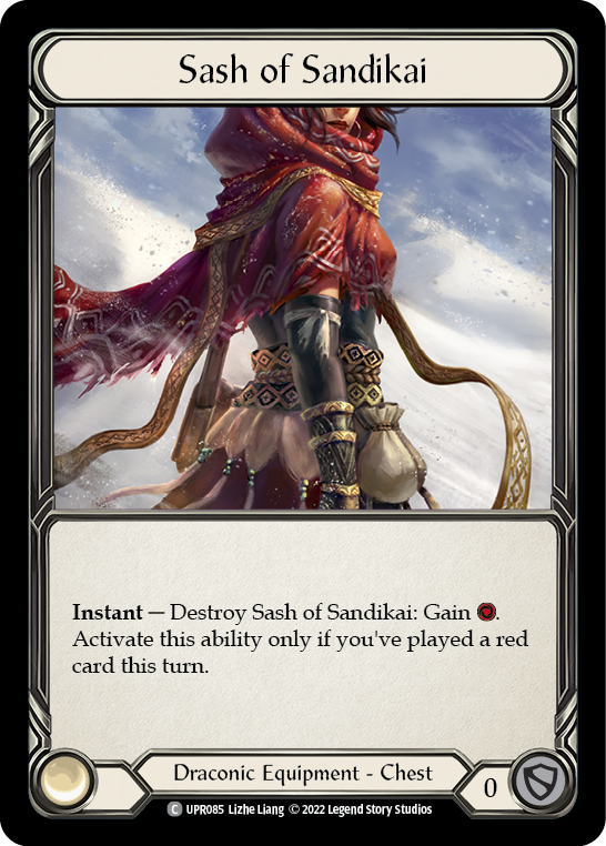 Sash of Sandikai [UPR085] (Uprising)  Rainbow Foil | Shuffle n Cut Hobbies & Games