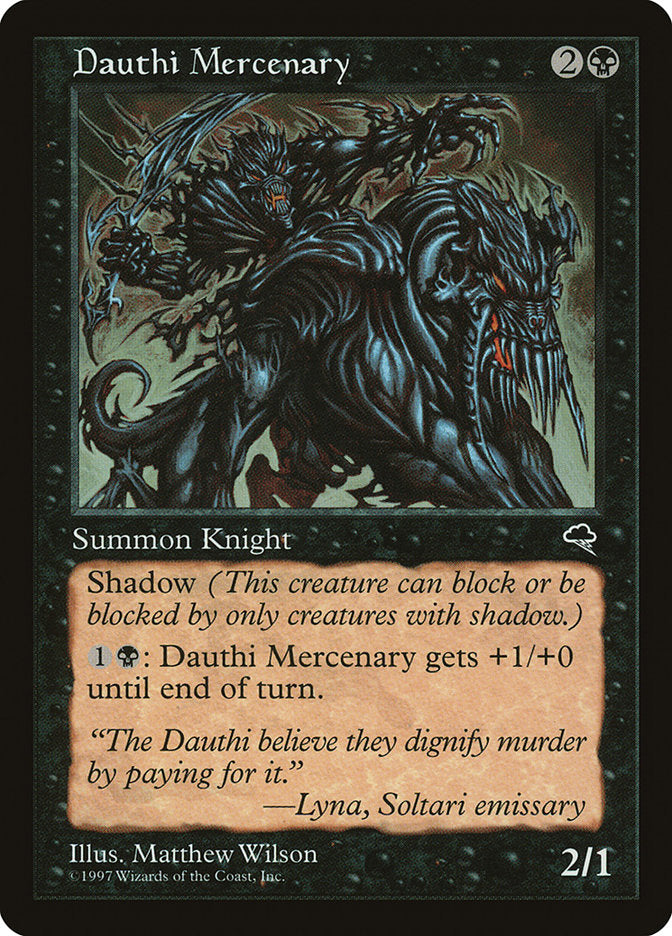 Dauthi Mercenary [Tempest] | Shuffle n Cut Hobbies & Games