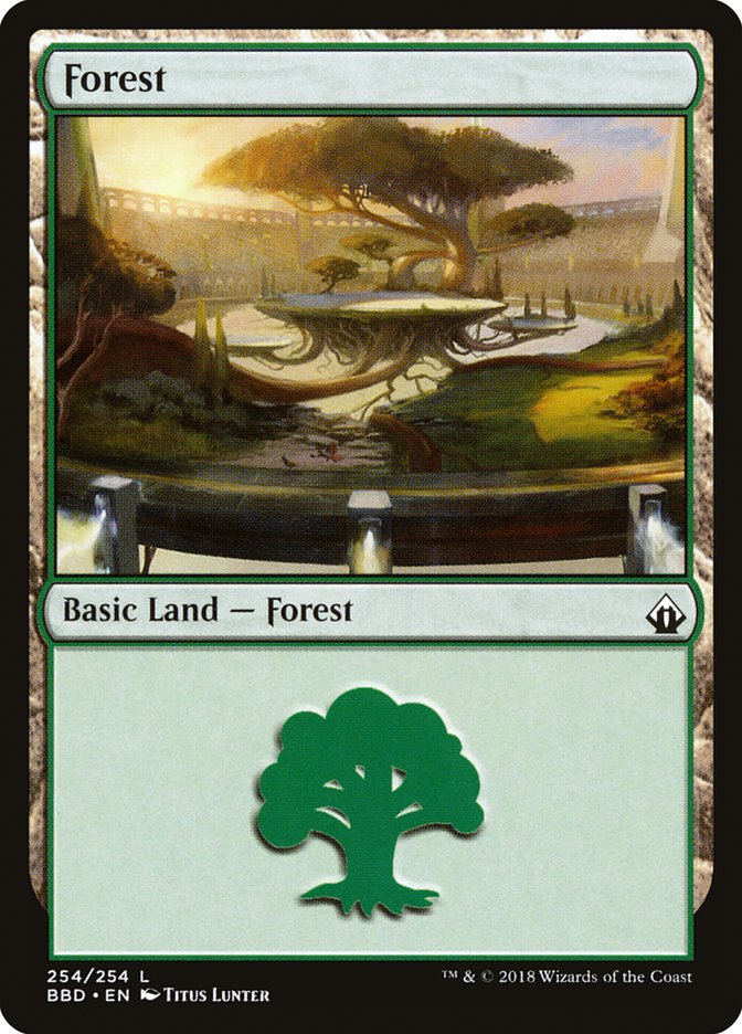 Forest (254) [Battlebond] | Shuffle n Cut Hobbies & Games