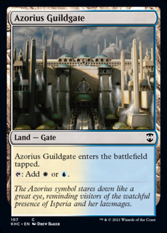 Azorius Guildgate [Kaldheim Commander] | Shuffle n Cut Hobbies & Games