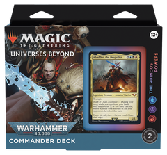 Warhammer 40,000 - Commander Deck (The Ruinous Powers) | Shuffle n Cut Hobbies & Games