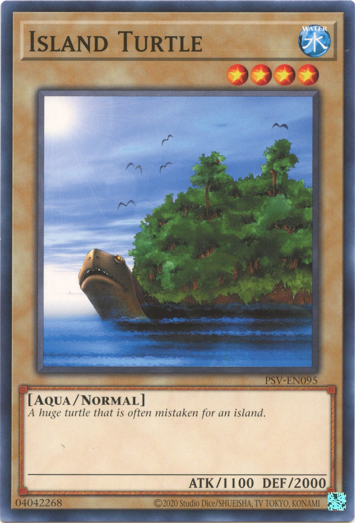 Island Turtle (25th Anniversary) [PSV-EN095] Common | Shuffle n Cut Hobbies & Games