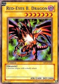 Red-Eyes B. Dragon [SD1-EN002] Common | Shuffle n Cut Hobbies & Games
