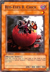 Red-Eyes B. Chick [SD1-EN007] Common | Shuffle n Cut Hobbies & Games