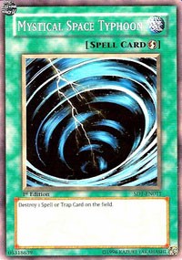 Mystical Space Typhoon [SD1-EN011] Common | Shuffle n Cut Hobbies & Games