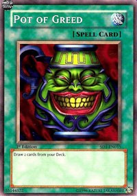 Pot of Greed [SD1-EN015] Common | Shuffle n Cut Hobbies & Games
