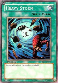 Heavy Storm [SD1-EN016] Common | Shuffle n Cut Hobbies & Games