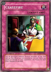 Ceasefire [SD1-EN022] Common | Shuffle n Cut Hobbies & Games