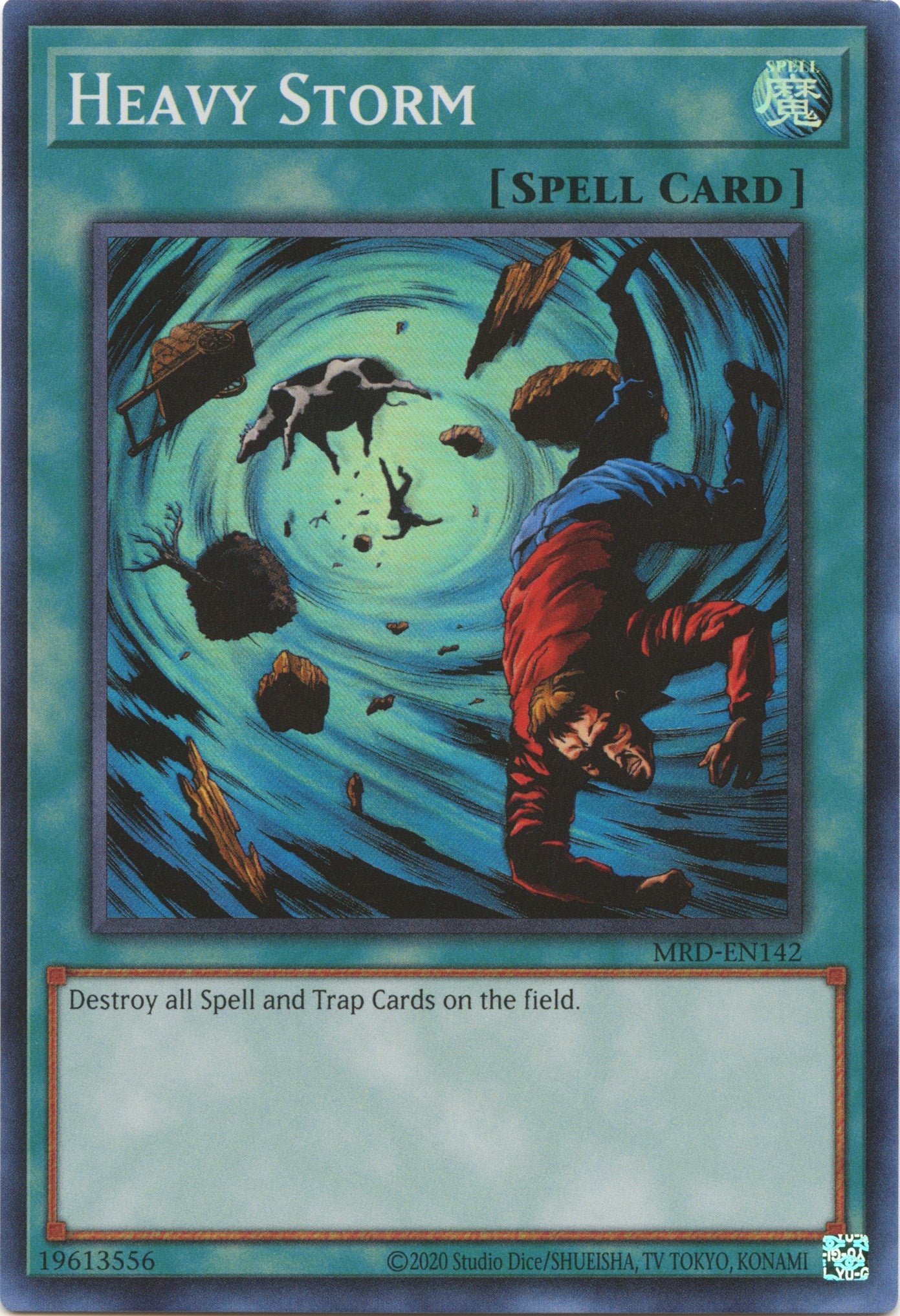 Heavy Storm (25th Anniversary) [MRD-EN142] Super Rare | Shuffle n Cut Hobbies & Games