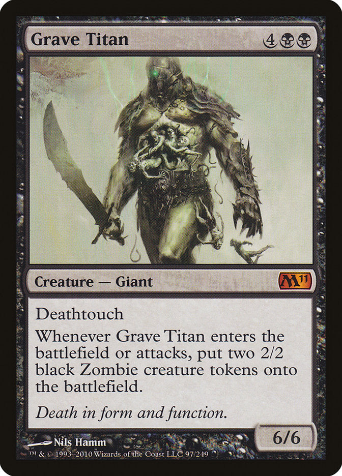 Grave Titan [Magic 2011] | Shuffle n Cut Hobbies & Games