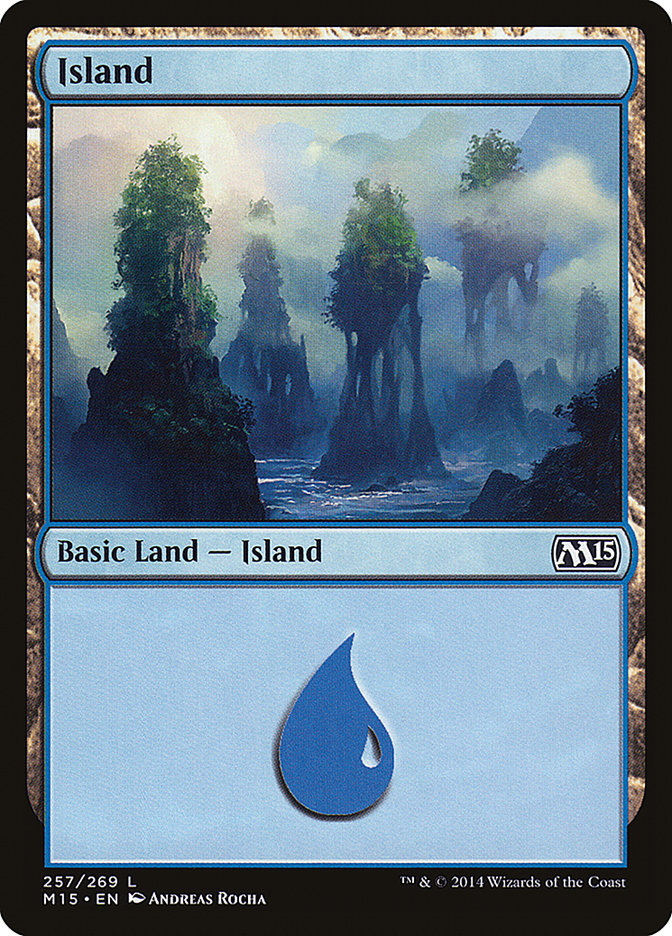 Island (257) [Magic 2015] | Shuffle n Cut Hobbies & Games