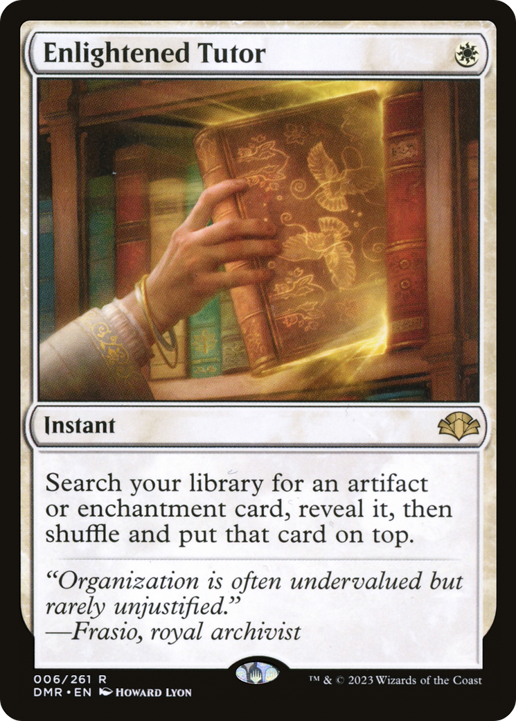 Enlightened Tutor [Dominaria Remastered] | Shuffle n Cut Hobbies & Games