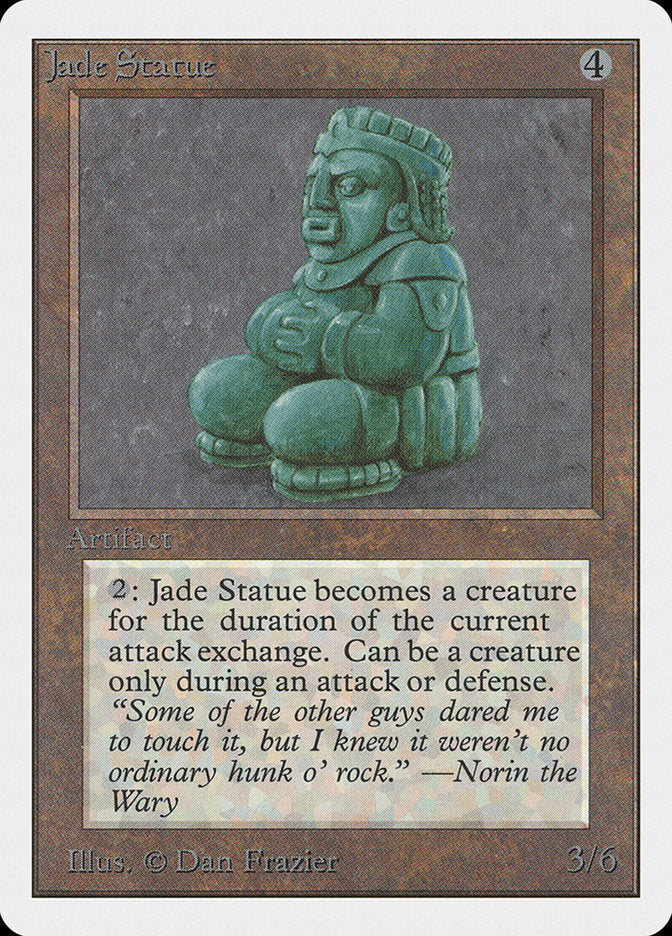 Jade Statue [Unlimited Edition] | Shuffle n Cut Hobbies & Games