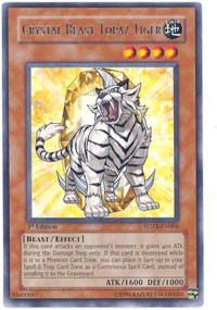 Crystal Beast Topaz Tiger [FOTB-EN004] Rare | Shuffle n Cut Hobbies & Games