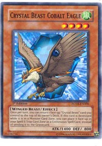 Crystal Beast Cobalt Eagle [FOTB-EN006] Common | Shuffle n Cut Hobbies & Games