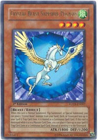 Crystal Beast Sapphire Pegasus [FOTB-EN007] Ultra Rare | Shuffle n Cut Hobbies & Games