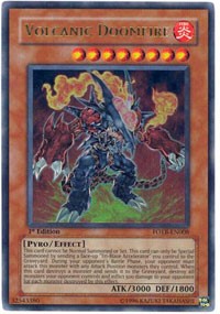 Volcanic Doomfire [FOTB-EN008] Ultra Rare | Shuffle n Cut Hobbies & Games